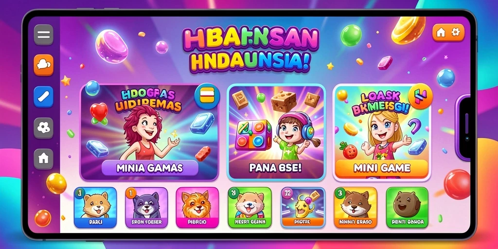 Tampilan antarmuka yang modern dan menarik.