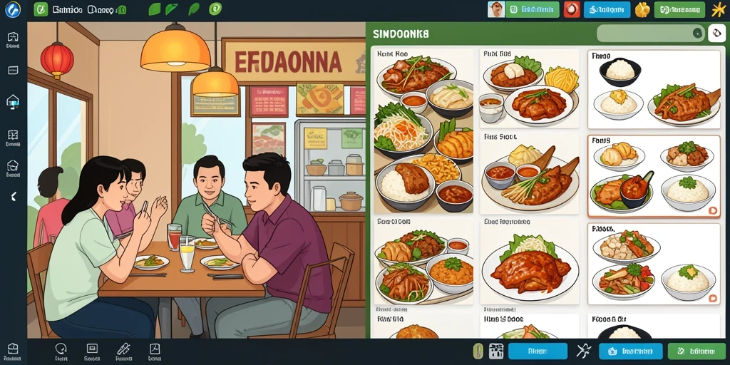 Tampilan antarmuka aplikasi CU888 yang menarik.