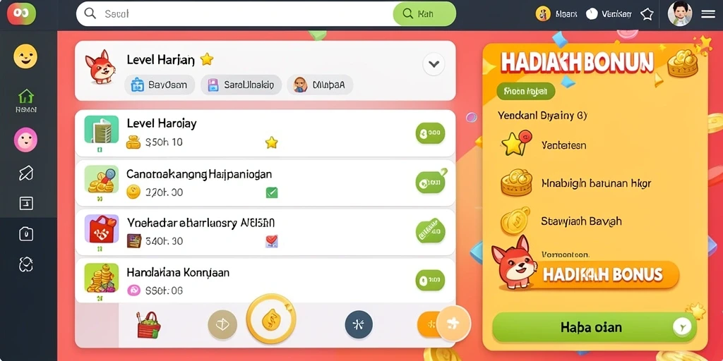 Tampilan antarmuka HOKIHOKI yang modern dan user-friendly.
