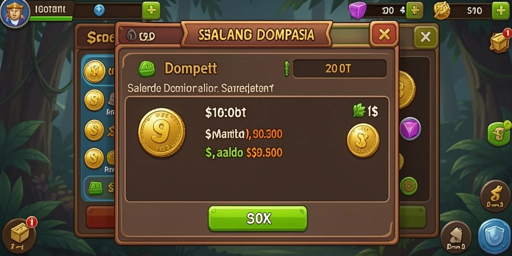 Tampilan dashboard yang informatif dan menarik.