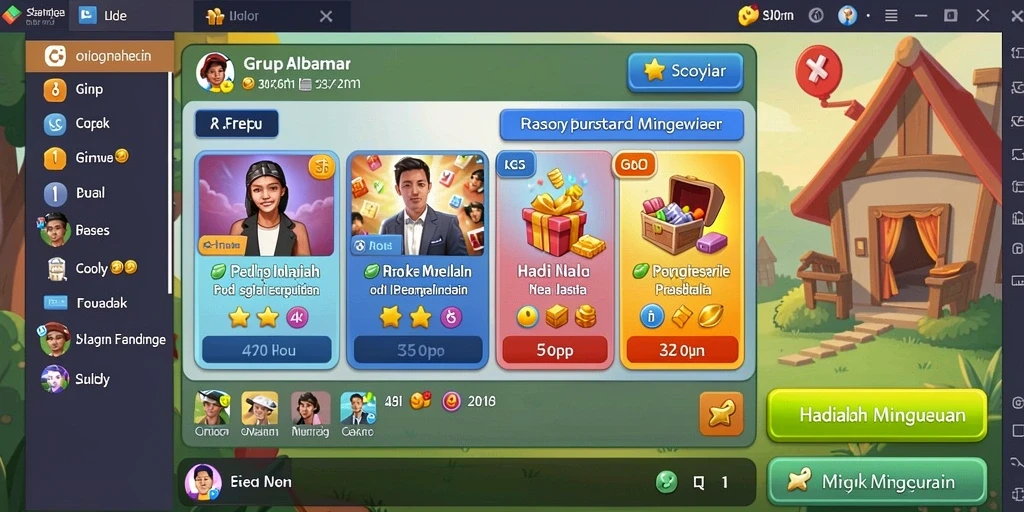 Tampilan antarmuka yang menarik dan mudah dinavigasi.