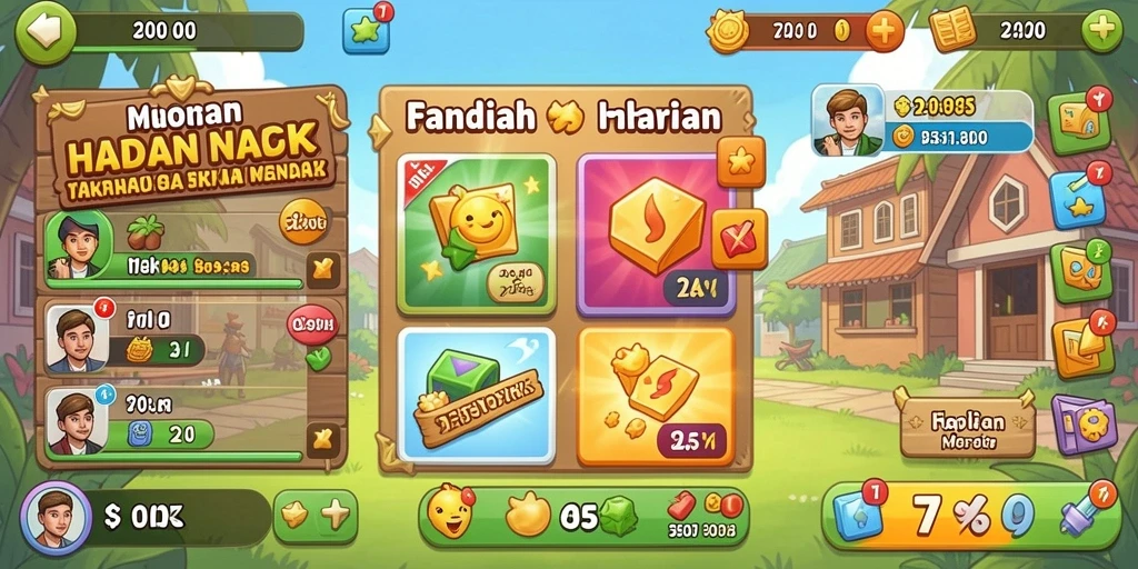 Tampilan antarmuka yang intuitif dan menarik.