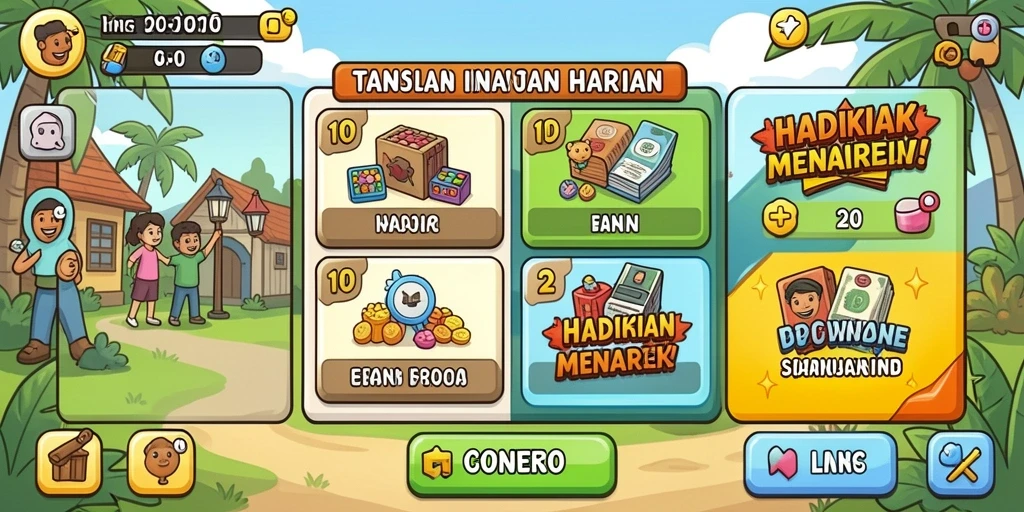 Tampilan antarmuka yang menarik dan mudah dinavigasi.
